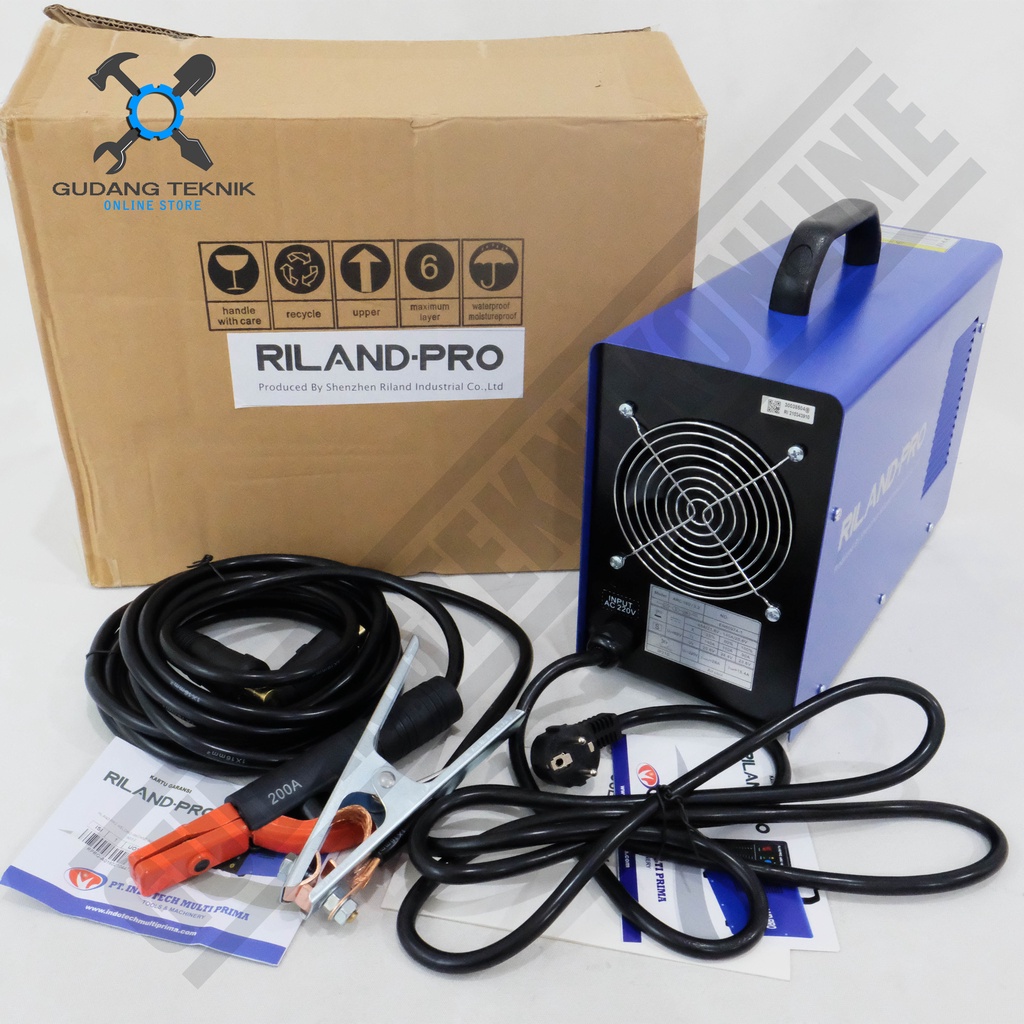 Mesin Las Riland ARC 160/3.2 1 Phase / Trafo Las Inverter Riland ARC160 MMA