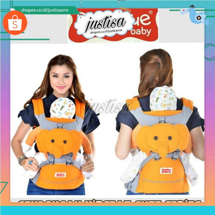 Promo !! SALE !! DIALOGUE HIPSEAT GAJAH DGG1001 - GENDONGAN BAYI HIPSEAT DIALOGUE BABY MURAH