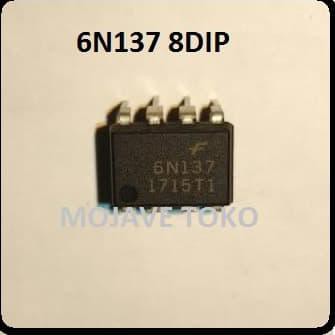 6N137 El6N137 A6N137 Optocoupler 8 Dip Mojav22 Berkualitas