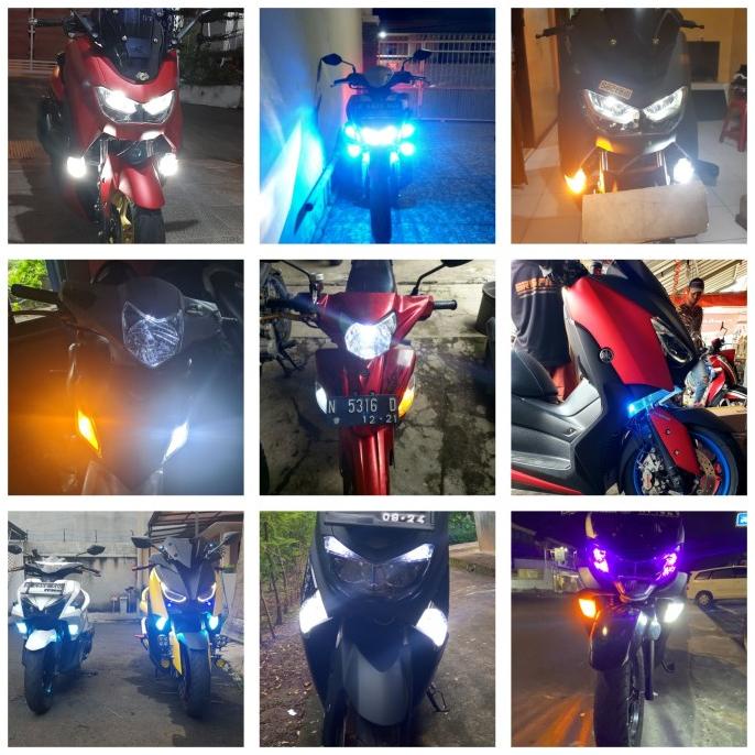 Luminos Led Lampu Senja Sein Sen Nmax Aerox Xmax Freego 2 Mode 54 Led