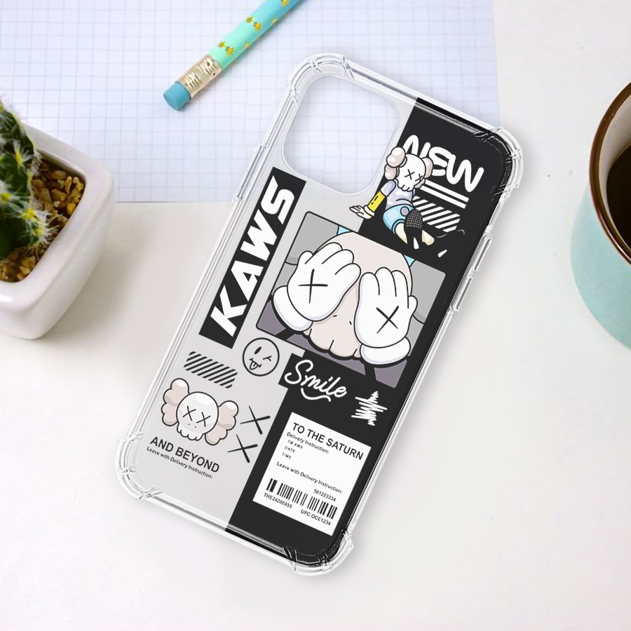 PRINTING ANTICRACK Kaws case case redmi 10c 11 pro 10 8 8a pro 9 10a 9a 9c note 2 3 4 5 5a 6 7 8 pro 9 pro 10 4G 5G pro