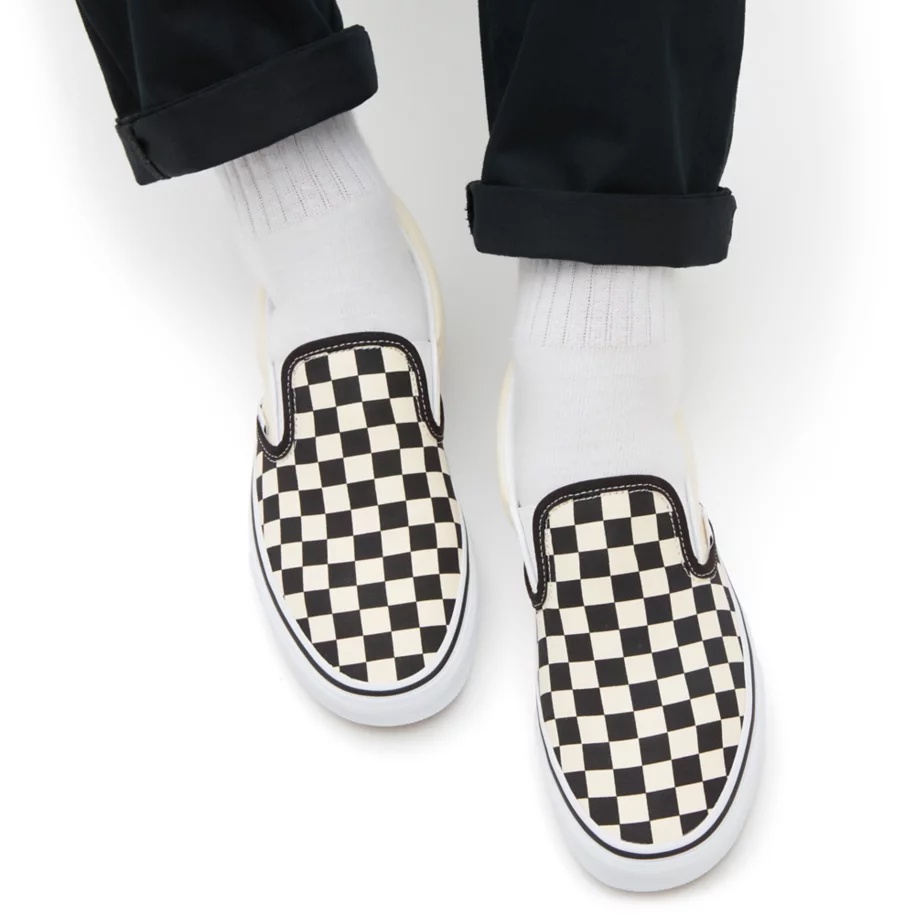 SALE DISKON! V4NS SLIP-ON CHECKERBOARD  CLASSIC 100% ORIGINAL BNIB