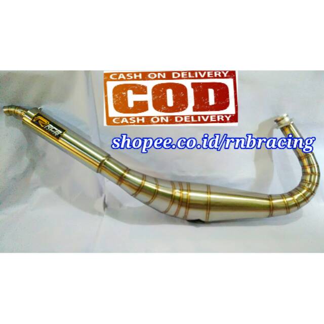 Knalpot RX KING Kolong Cobra Stainless RCB