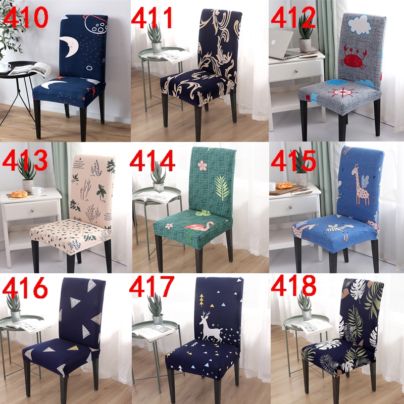 Chair Cover Factory Stretch Elastic Chair Cover Printing Seat