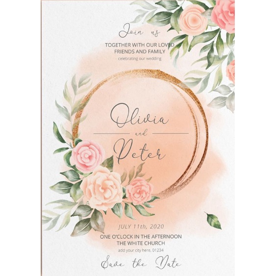 Greeting Card Polos - Gift Card - Kartu Ucapan - Greeting Card Aestetic