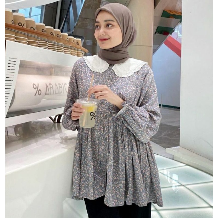 Lucy blouse Vanilla Hijab
