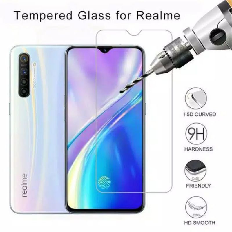 REALME 3 /REALME 3 PRO TAMPERED GLASS TG ANTI GORES FULL LAYAR DAN BENING