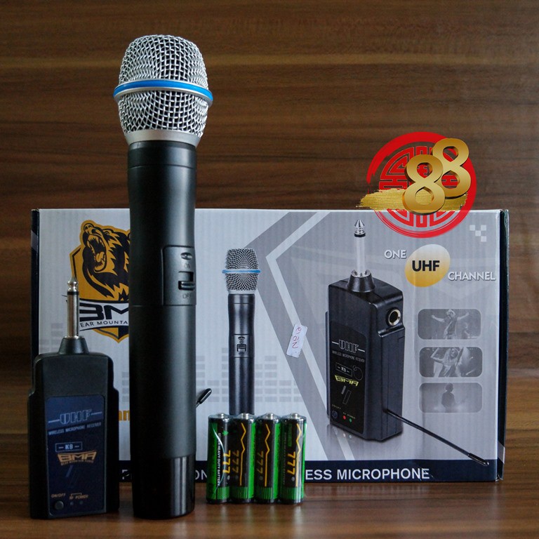 Microphone UHF Wireless BMA K9