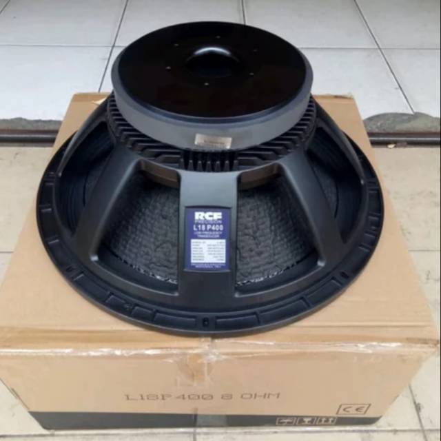 SPEAKER RCF 18 INCH LF18P400 BARU