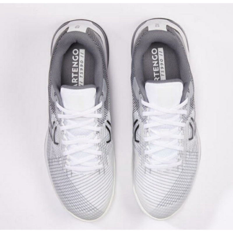 Sepatu Tenis Pria Artengo - White/Silver