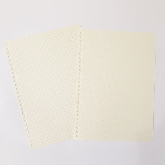 

kertas- bookpaper b5 loose leaf - grid by bukuqu -kertas.