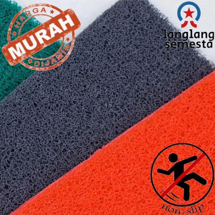 Awet Keset Mobil Mie Bihun Meteran - Keset Mobil Bihun - Keset Mobil Mie Meteran 50X120