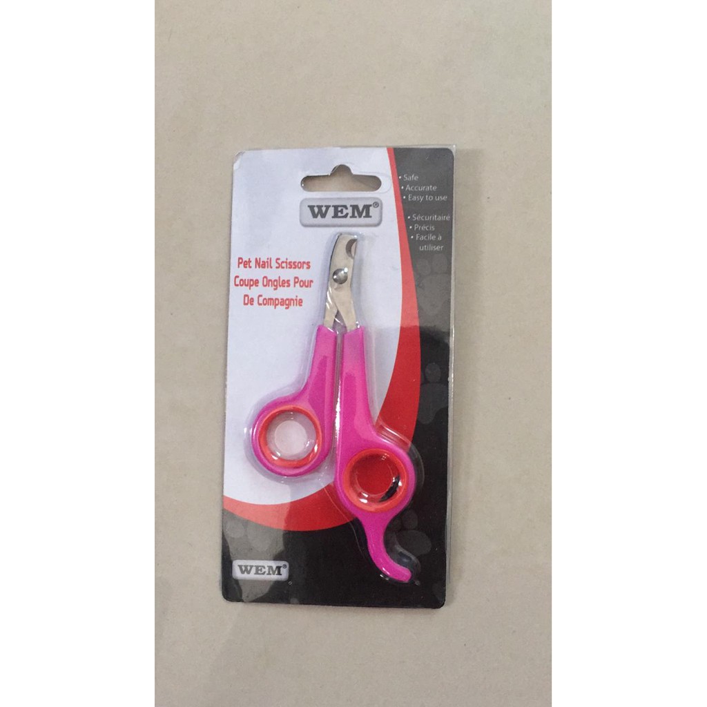 WEM Pet Nail Clipper Gunting Kuku Anjing Kucing Kelinci Size Small