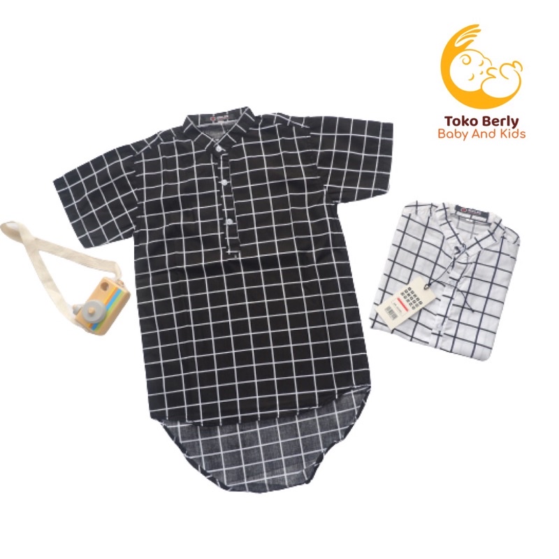 Kemeja Anak Laki Laki 2-9 Tahun Lengan Pendek // Kemeja Anak Laki Laki Motif Kotak 2-9 Tahun // Keme