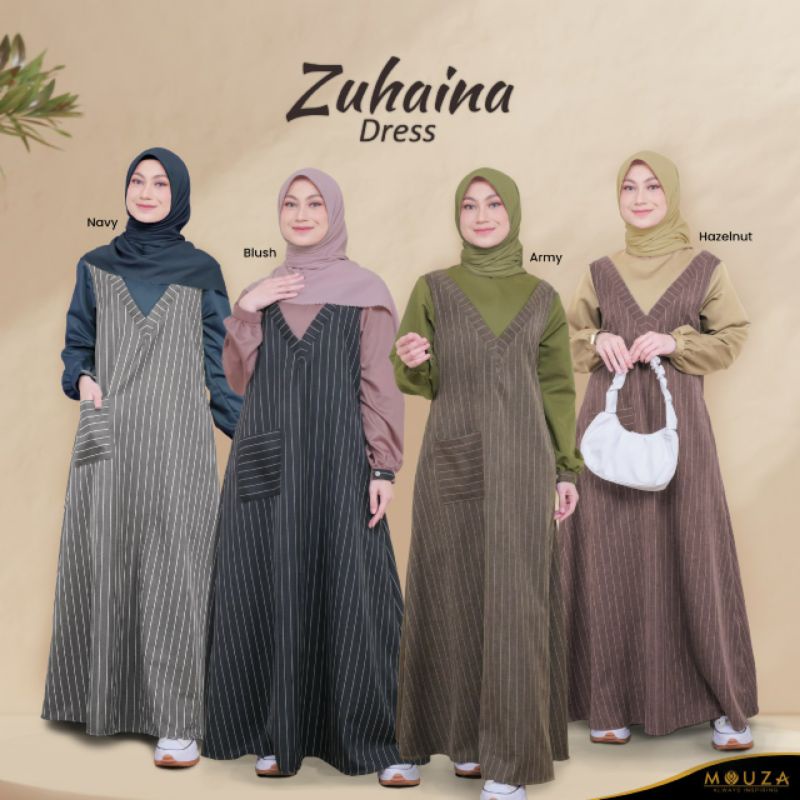 Zuhaina Dress Mouza/ Mouza Dress Zuhaina/ Zuhaina Dress by mouza