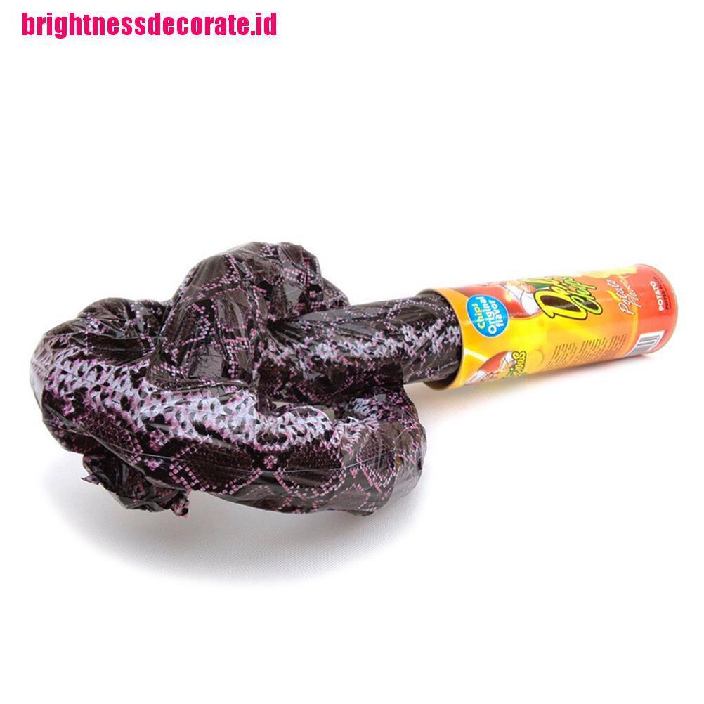 BrightID 1 Pcs Trick Potato Chip Can Novelty Joke Prank Jump Snake Funny Tricky Toys