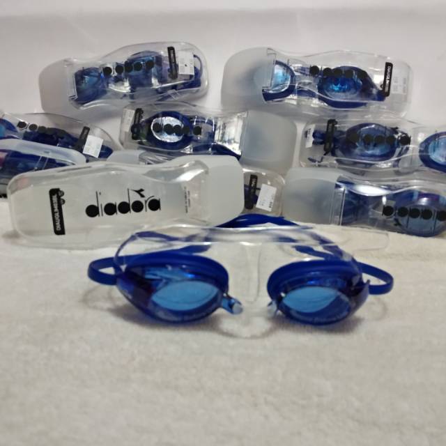 Kaca mata renang diadora original obral 9403BL