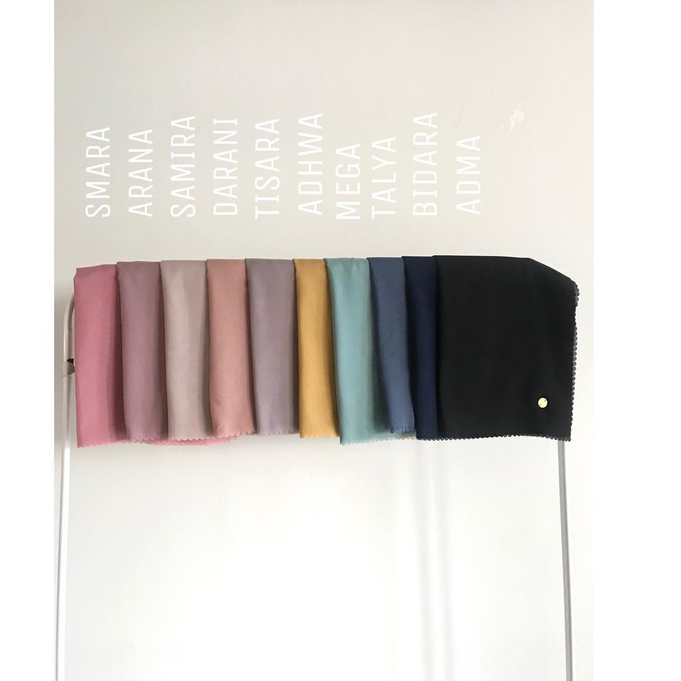 [PRODUK HKVU8] KERUDUNG SEGI EMPAT POLOS VOAL ULTRAFINE PREMIUM SUPERFINE HIJAB AUTHENTISM RACHITA V