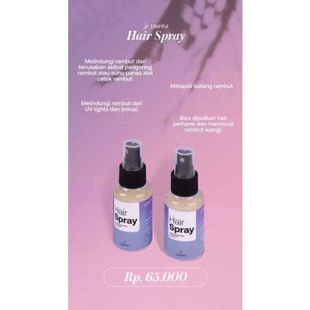 [BUY 1 GET 1 GIFT] READY BLISHFUL HAIR SPRAY SERUM