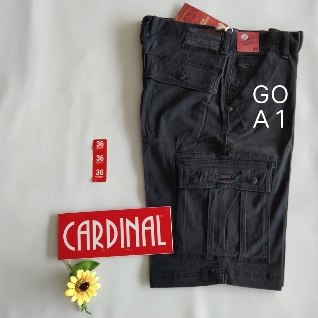 gof 36-KPL CARDINAL KEMPOL CASUAL Celana Pendek Cowok Celana Kempol Fashion Pria Brand Kekinian