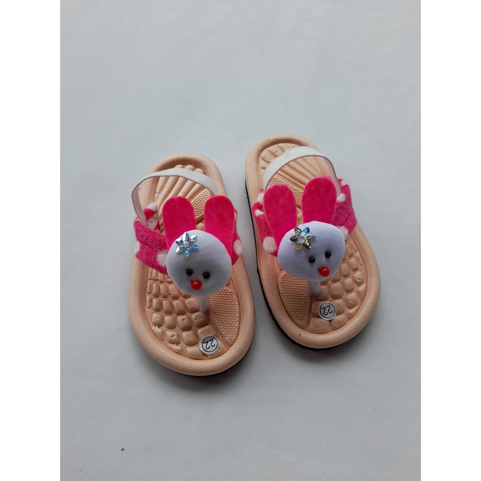 Sandal Baby Anak Perempuan Boneka Cute Usia 1 - 2 Tahun