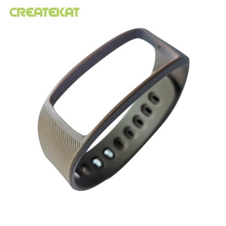 Createkat strap Smart Band Smartwatch Smartband KatFit 1 - Coffee