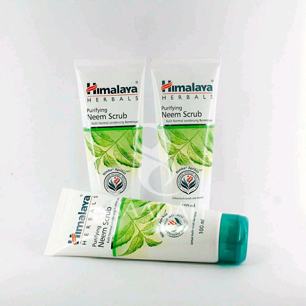 Himalaya Herbals Purifying Neem Scrub Kulit Normal Cenderung Berminyak Shopee Indonesia