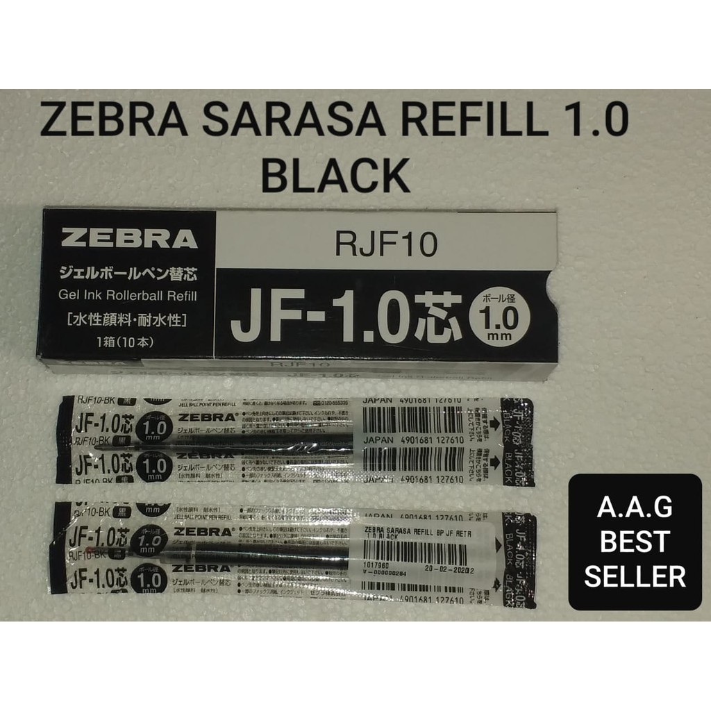 

ZEBRA SARASA REFILL 1.0 BLACK