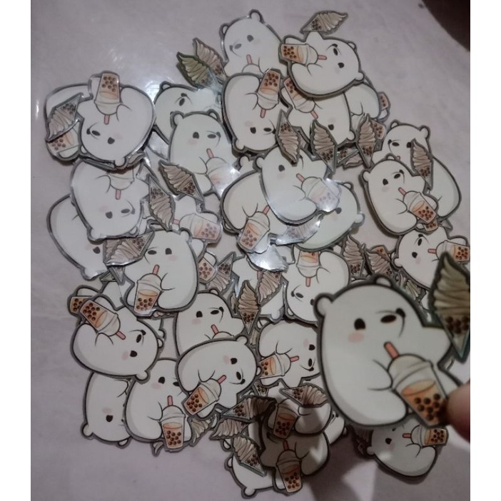 

Sticker Anak Lucu, Sticker Cats Couple BOBA