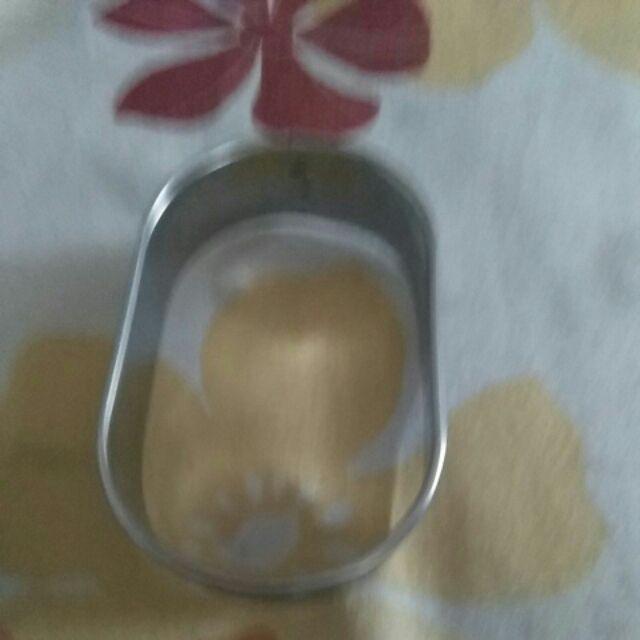 Ring Cutter Oval/ring Roti (11x7x3cm)