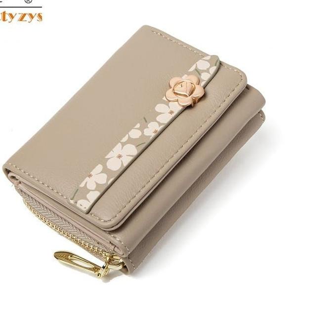 Best Seller|SQ32|Prettyzys - ORI - HANA Wallet - Dompet wanita - Dompet lipat - Dompet kartu - Dompe