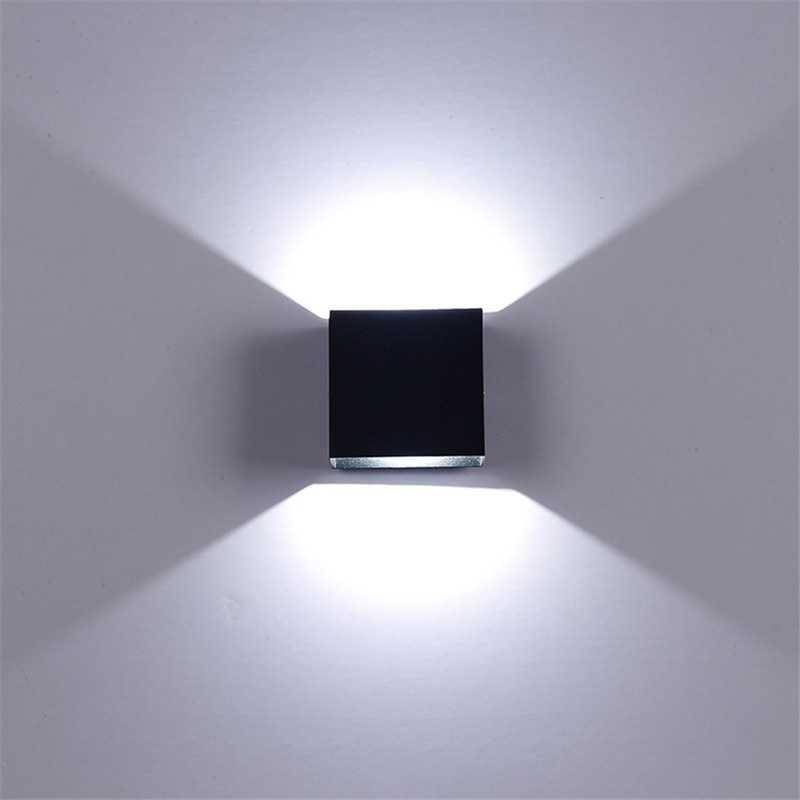 Feimefeiyou Lampu Hias Dinding LED Aluminium 6 W Warm White - MSL021