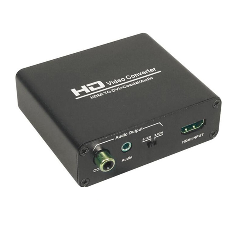 Converter HDMI to DVI with Audio Extractor