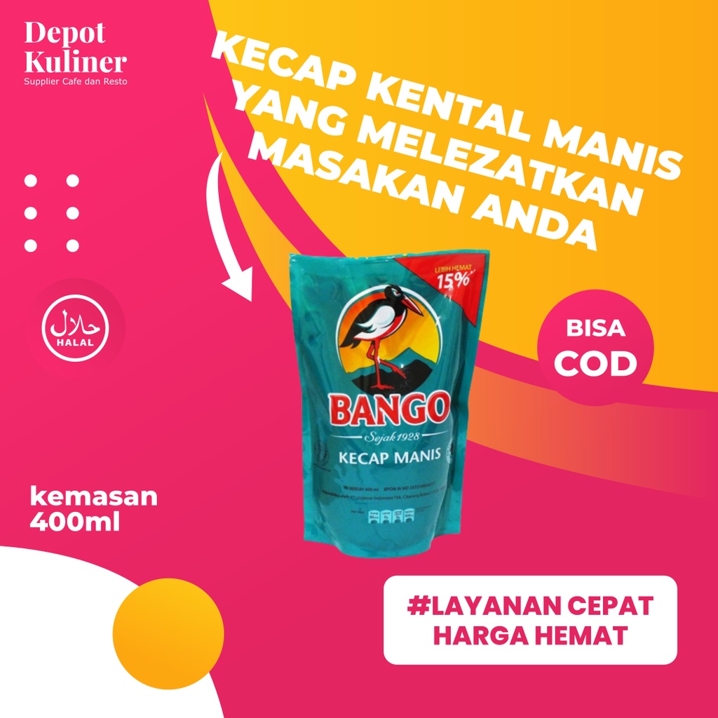 Kecap Bango Refill 400 ml