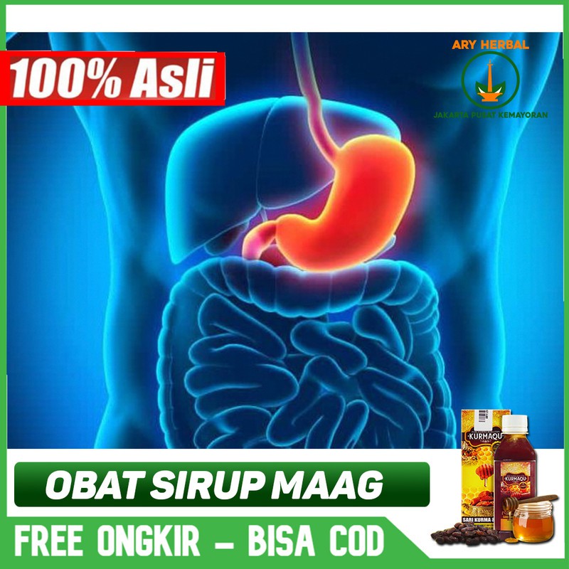 Obat Sirup Maag, Asma, Sesak Nafas, Batuk Pilek Kurmaqu Sari Kurma dan Madu Terlaris Bisa COD