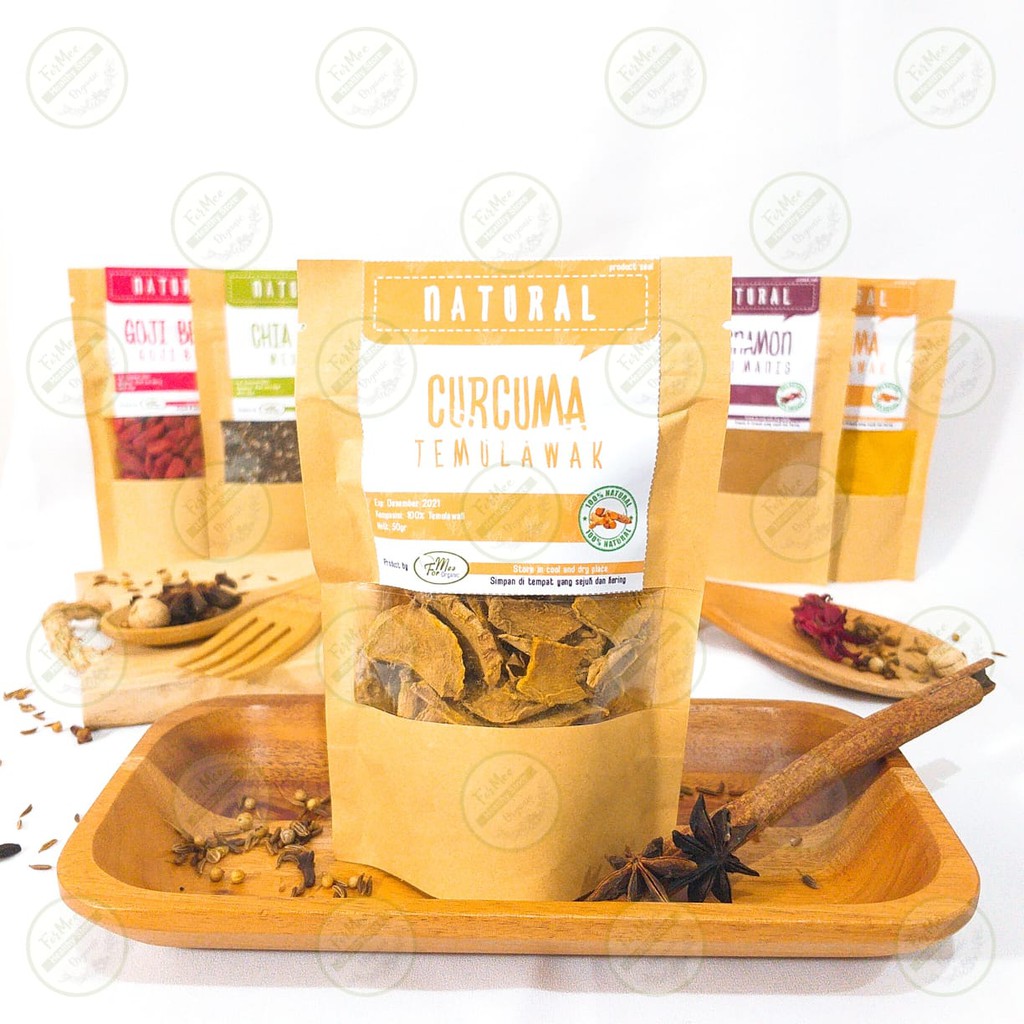 Temulawak / Curcuma / Kualitas Premium / JSR