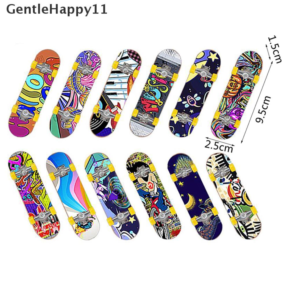 Gentlehappy Mini Finger Skating Board Table Game Mainan Anak Jari Fingerboard Scooter