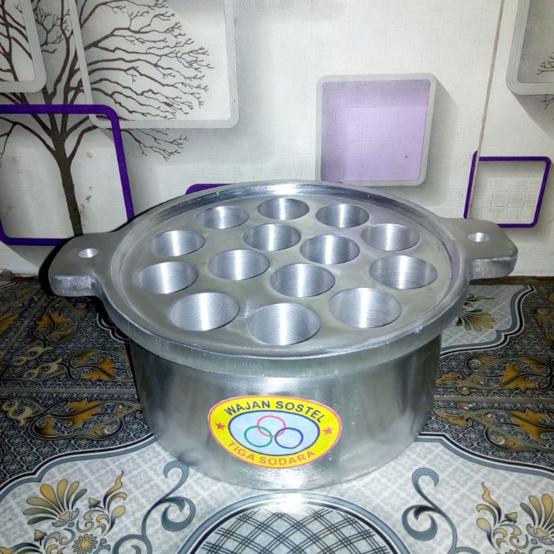 Wajan/Alat/Penggorengan SOSTEL mini Lubang 14