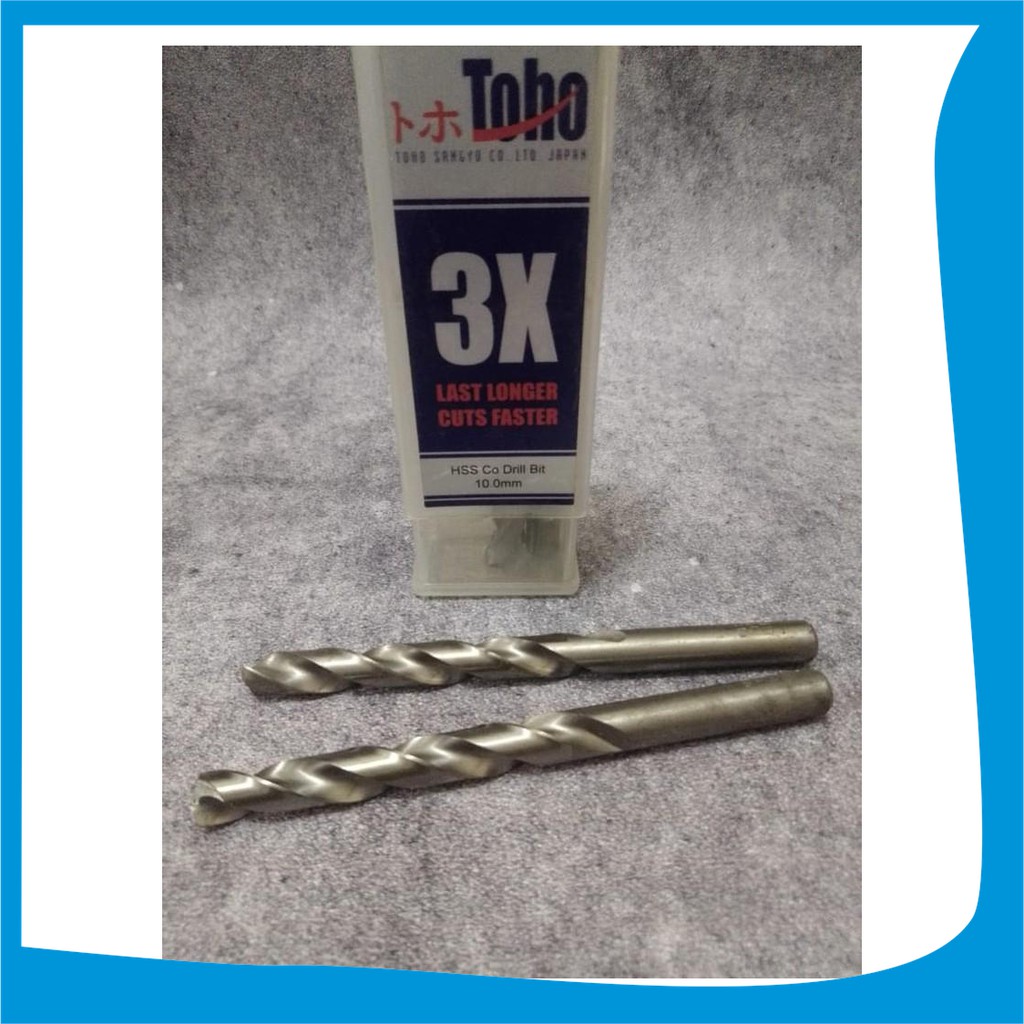 TOHO Mata Bor Besi 10 mm TOHO HSS Cobalt Stainless