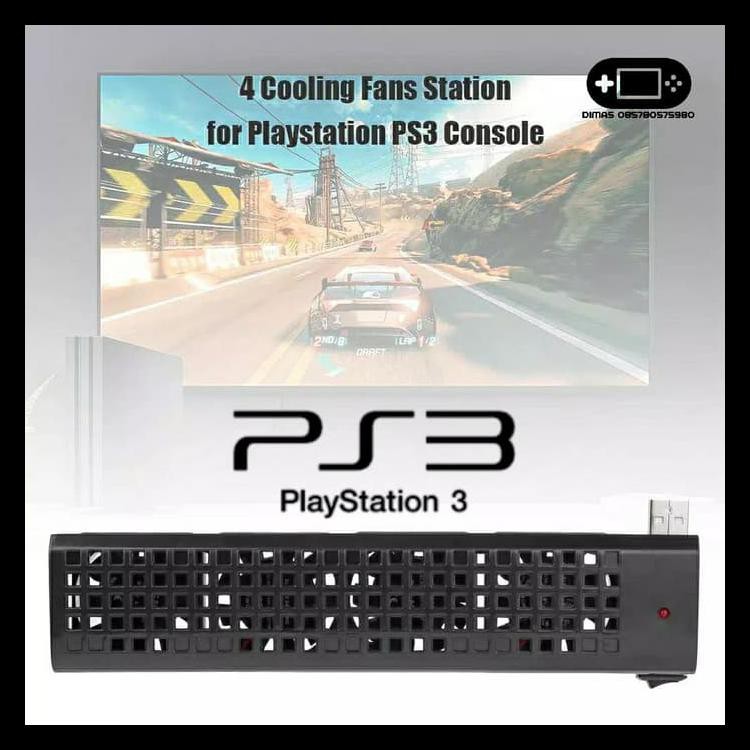 Cuci Gudang Kipas Cooling Fan Mesin Ps3 Fat Tebal