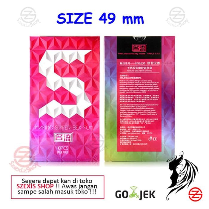 Ori Kondom personage small size 49 mm |10 pcs Aman