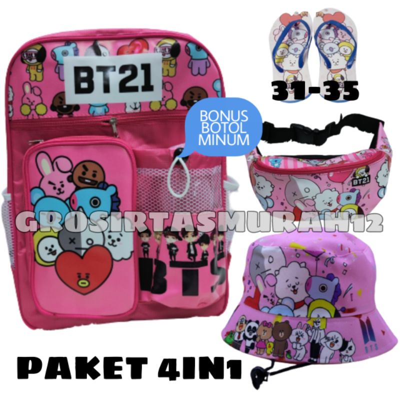 TAS RANSEL ANAK PEREMPUAN BT KPOP KOREA BT