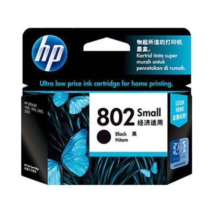 CARTRIDGE HP 802 BLACK