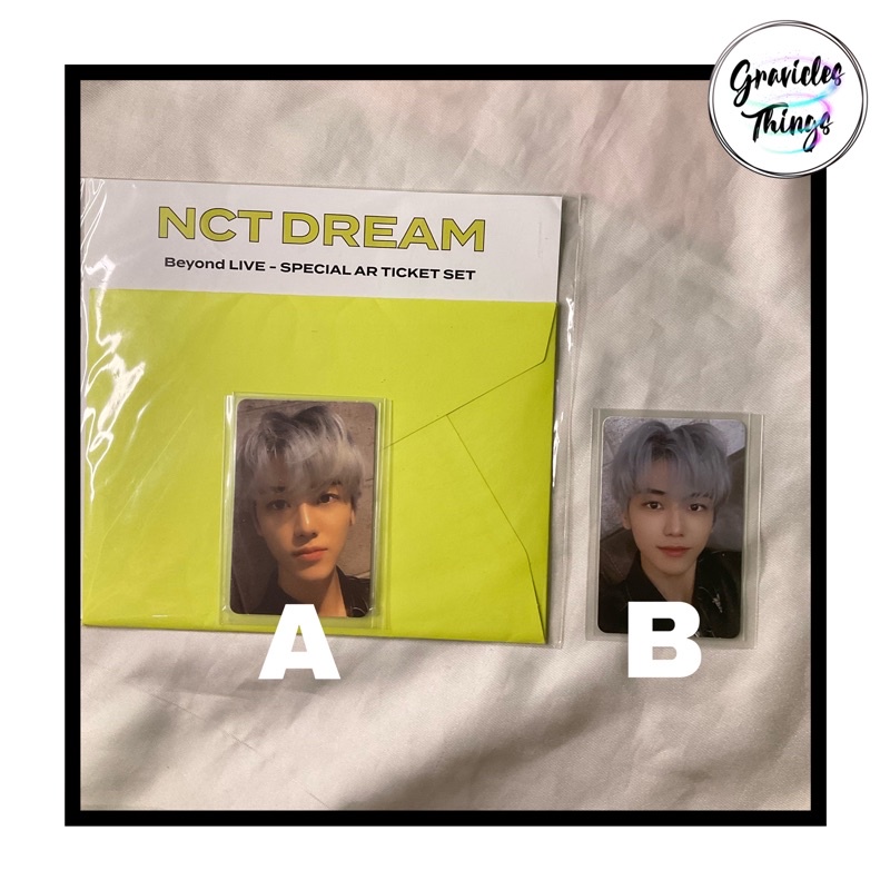 JAEMIN BEYOND LIVE BROCHURE AR TICKET PHOTOCARD NCT DREAM