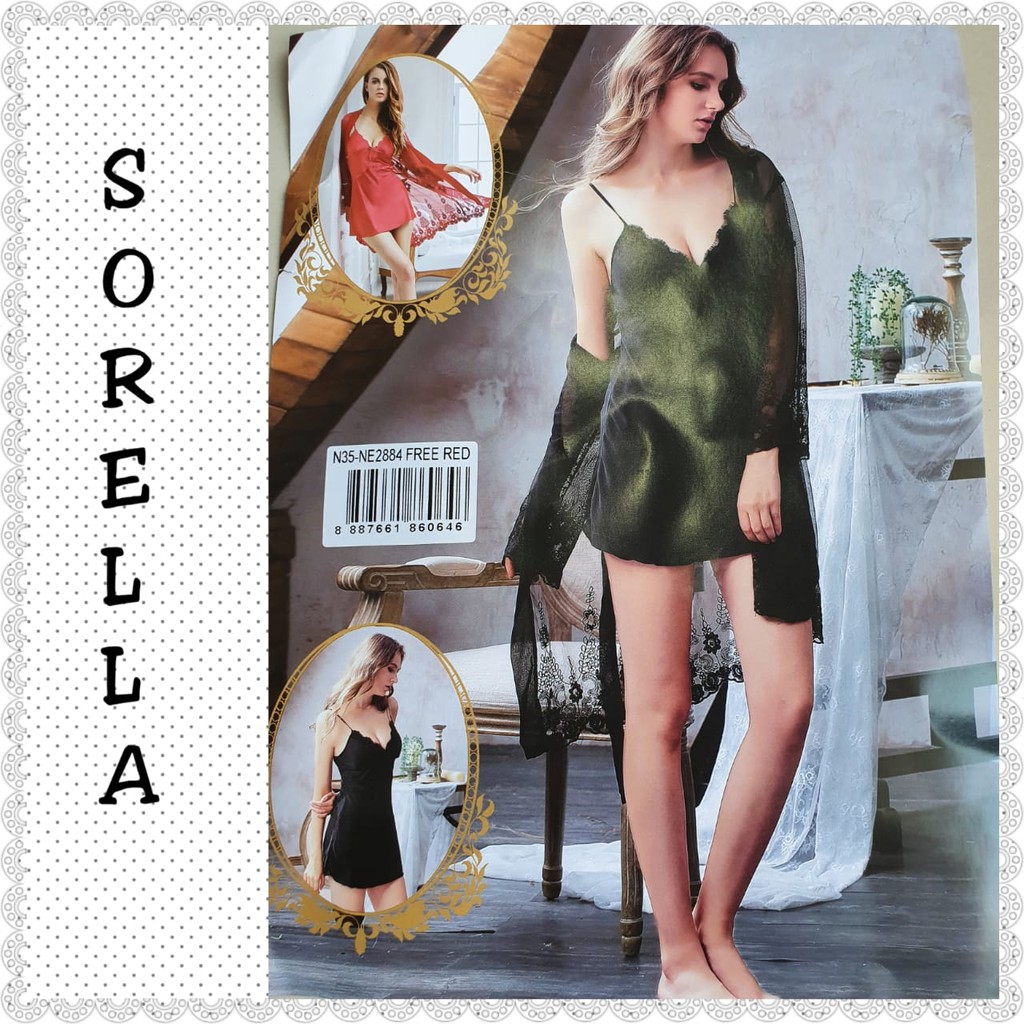 LINGERIE + KIMONO SORELLA 2884