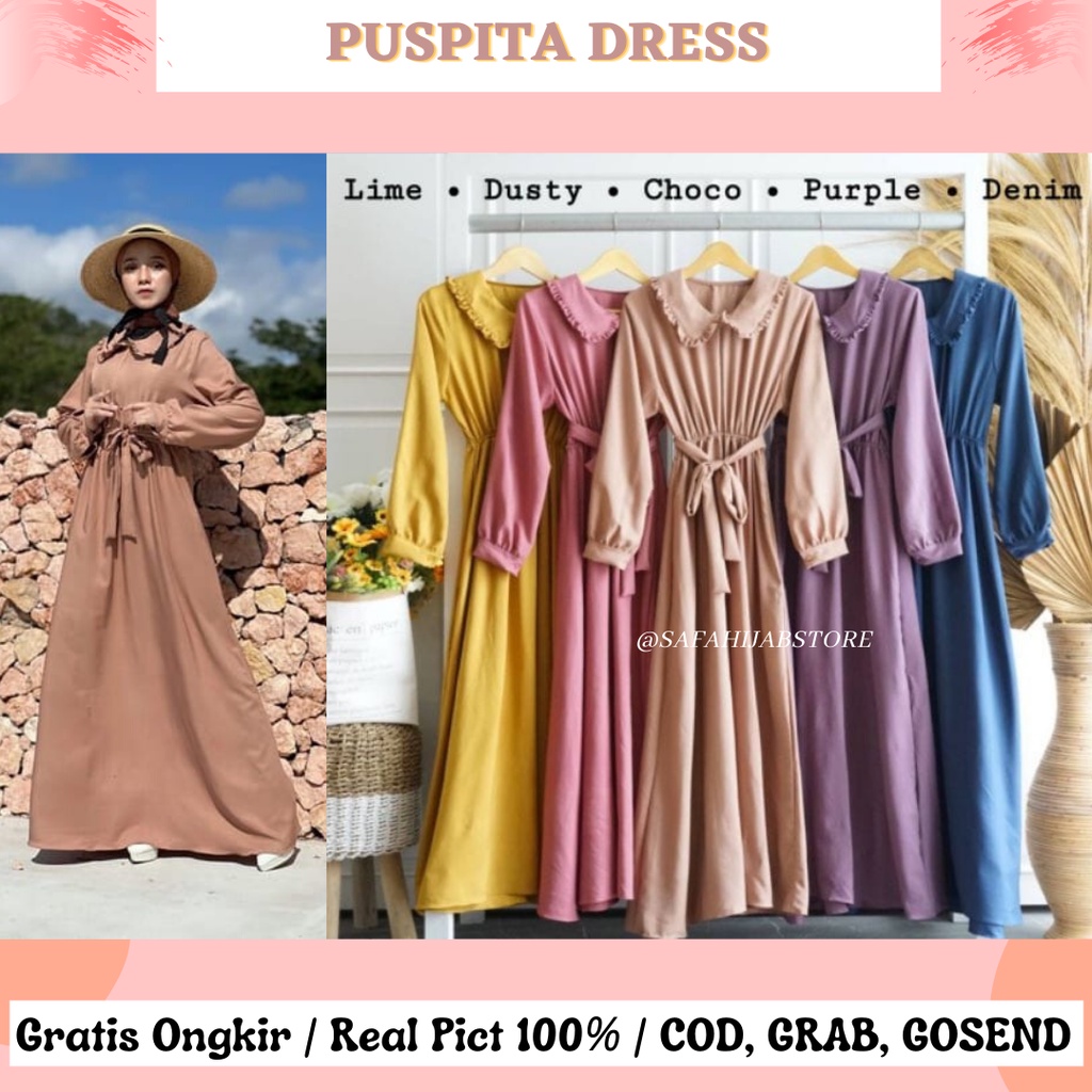 PUSPITA DRESS / DRESS POLOS / BUSUI FRIENDLY