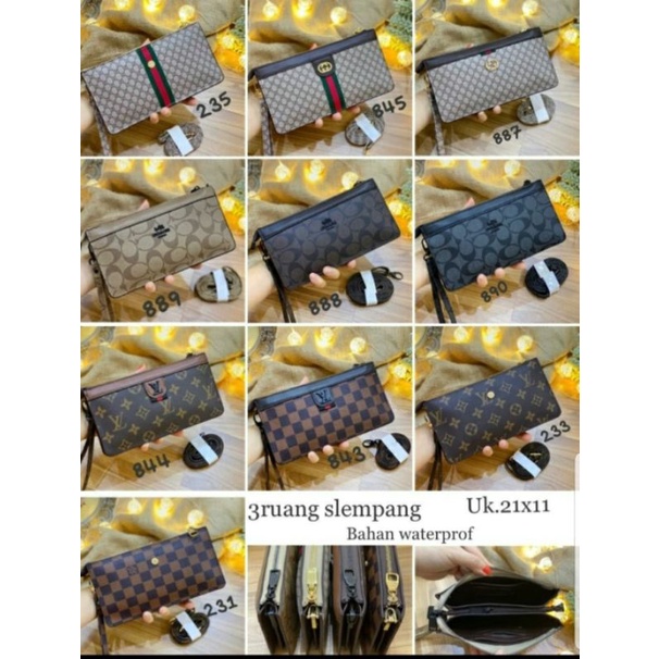 CLUTCH HANDBAGS Brand 3 Ruang S8633 Mini IMPORT SEMPREM