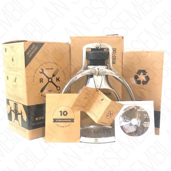 ROK Presso GC Manual Espresso Maker - Alat Espresso Tuas Manual