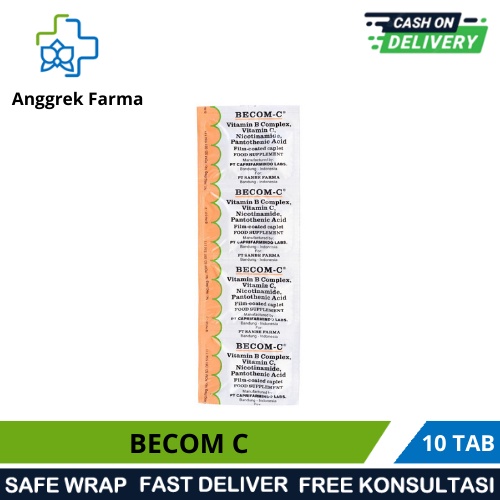 BECOM C 10 TABLET/ VITAMIN B COMPLEX