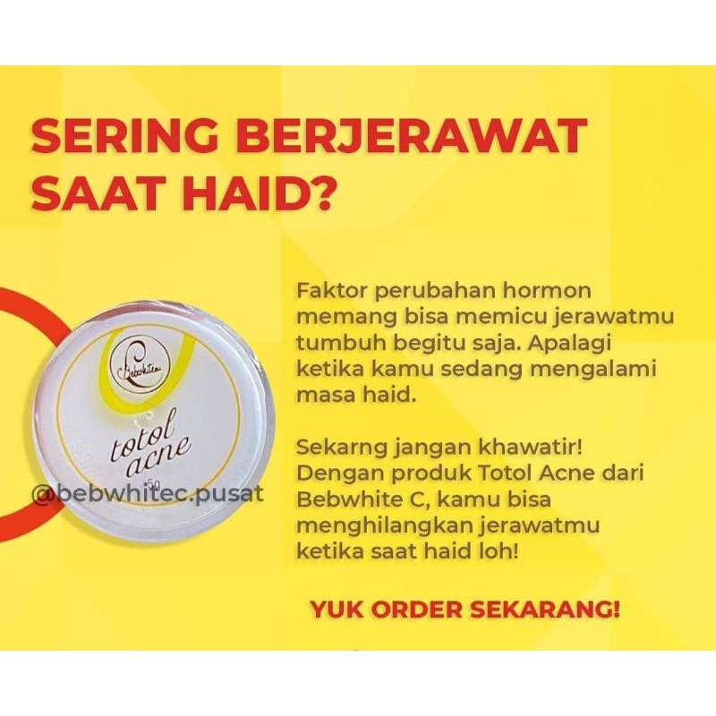 BEBWHITE C BBC ACNE SERIES UNTUK PEMULA DAN BERJERAWAT